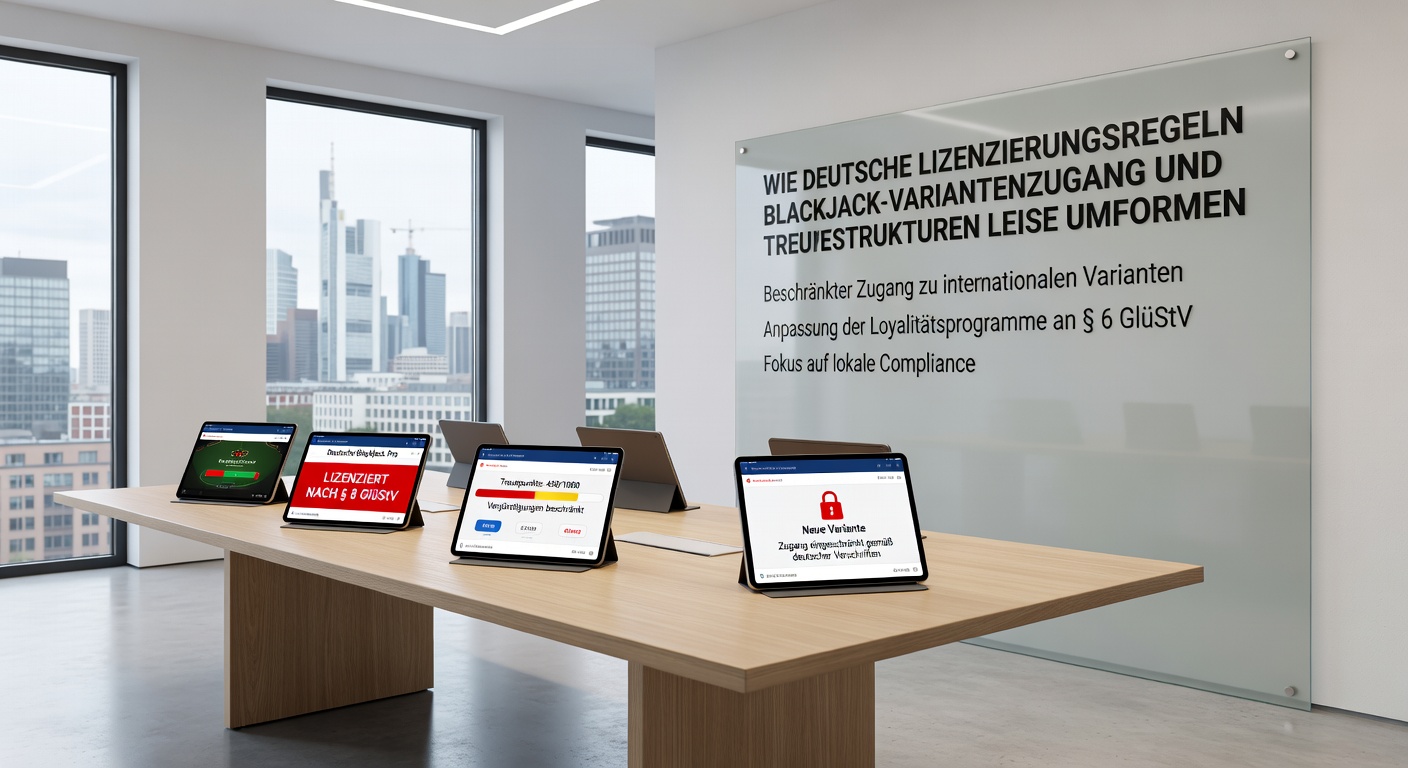 Details zu Loyalitätsprogrammen und Lizenzanpassungen bei Blackjack