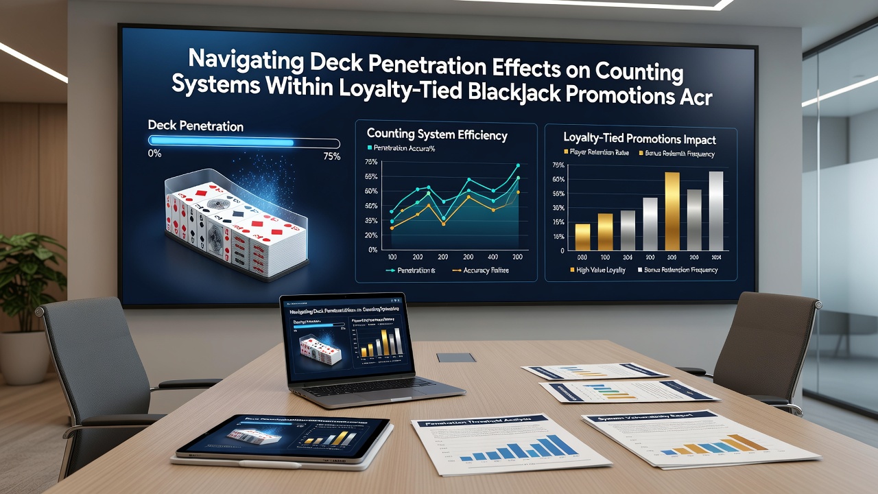 Analyse von Zählsystemen und Deck-Penetration in Blackjack-Promotions