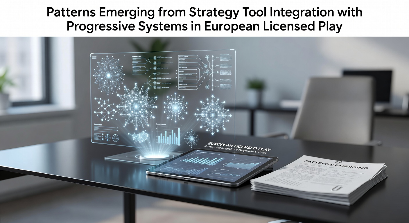 Diagramme und Visualisierungen zeigen die Integration von Strategietools mit progressiven Systemen in europäischen Casinos